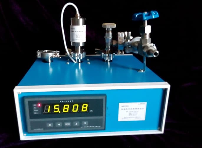 真空度標準檢定微調裝置