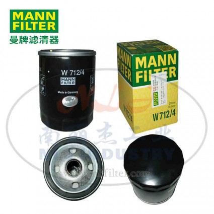 MANN-FILTER(曼牌濾清器)油濾W712/4