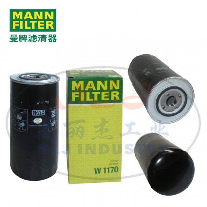 MANN-FILTER(曼牌濾清器)油濾W1170