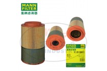 MANN-FILTER(曼牌濾清器)空濾C25860/2