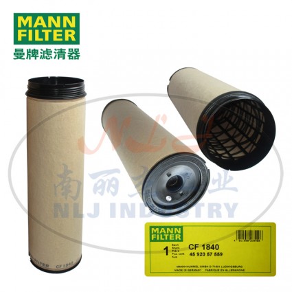 MANN-FILTER(曼牌濾清器)安全芯CF1840