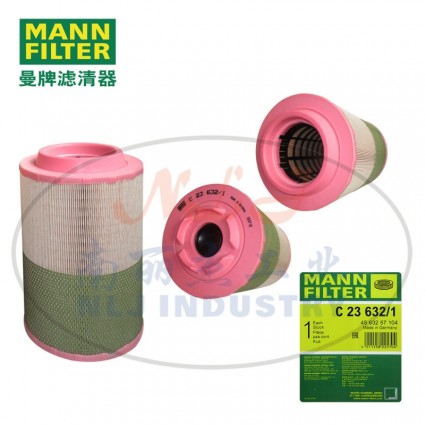 MANN-FILTER(曼牌濾清器)空濾C23632/1