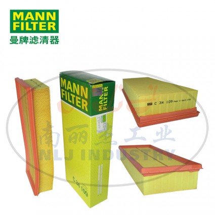 MANN-FILTER(曼牌濾清器)空濾C34109