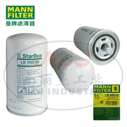 MANN-FILTER(曼牌濾清器)油分芯LB950/20