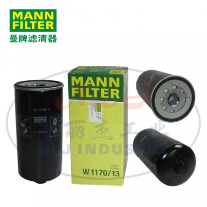 MANN-FILTER(曼牌濾清器)油濾W1170/13