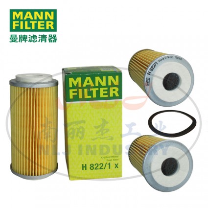 MANN-FILTER(曼牌濾清器)油濾H822/1x