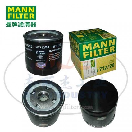 MANN-FILTER(曼牌濾清器)油濾W712/20