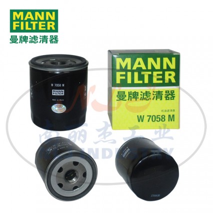 MANN-FILTER(曼牌濾清器)油濾W7058M