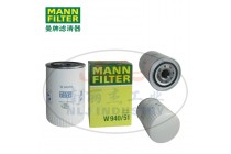 MANN-FILTER(曼牌濾清器)油濾W940/51