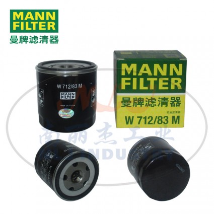 MANN-FILTER(曼牌濾清器)油濾W712/83M