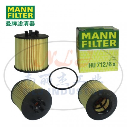 MANN-FILTER(曼牌濾清器)油濾HU712/6x