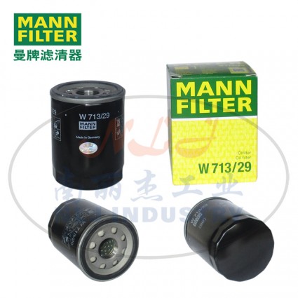 MANN-FILTER(曼牌濾清器)油濾W713/29