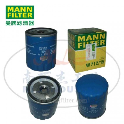 MANN-FILTER(曼牌濾清器)油濾W712/15