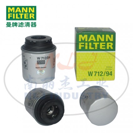 MANN-FILTER(曼牌濾清器)油濾W712/94